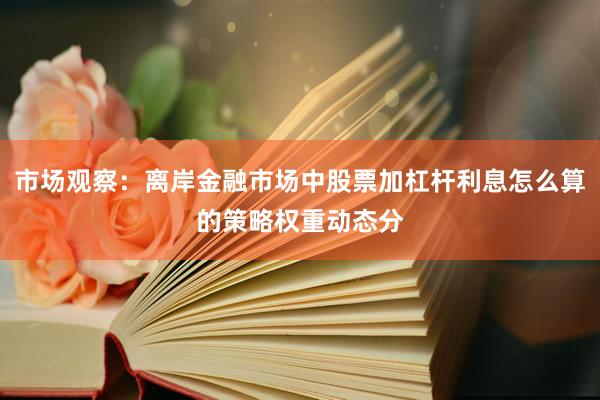 市场观察：离岸金融市场中股票加杠杆利息怎么算的策略权重动态分